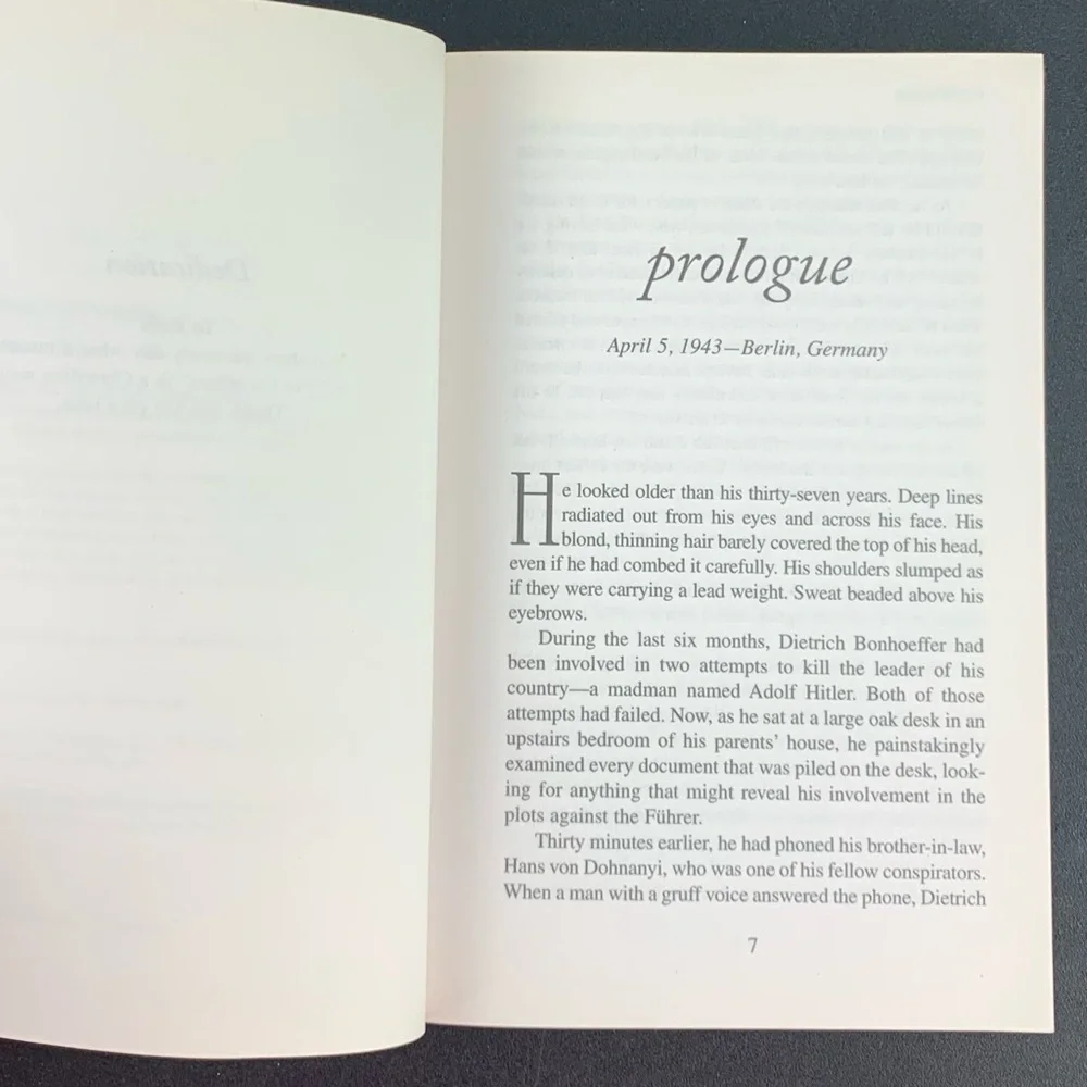 The Story of Dietrich Bonhoeffer: Radical Integrity by Michael Van Dyke. 2001.